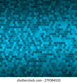 Abstract Hexagon Background. Seamless Light Vector Pattern