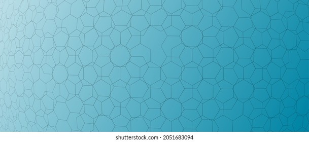 Abstract hexagon background. Technology poligonal design. Digital futuristic minimalism