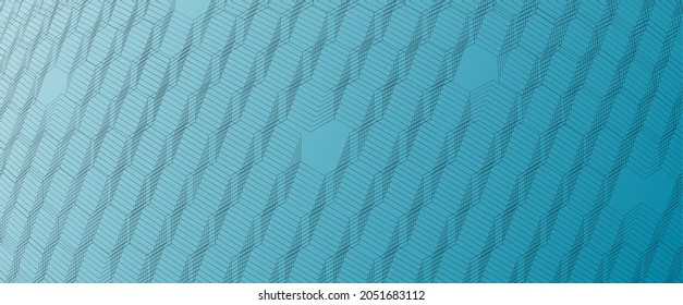 Abstract hexagon background. Technology poligonal design. Digital futuristic minimalism