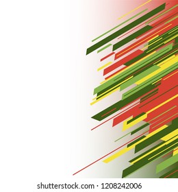 Abstract hexagon background. Technology polygonal design. Digital futuristic minimalism. Vector