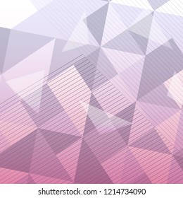 Abstract hexagon background. Technology polygonal design. Digital futuristic minimalism. Vector