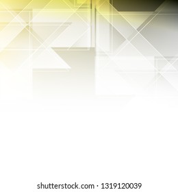 Abstract hexagon background. Technology polygonal design. Digital futuristic minimalism. Vector