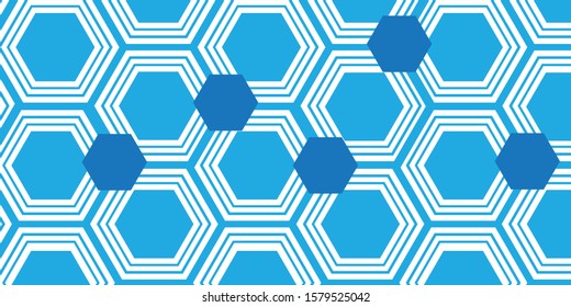 Abstract hexagon background. Technology polygonal design. Digital futuristic minimalism