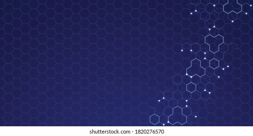 Antecedentes del hexágono abstracto, Concepto poligonal tecnológico