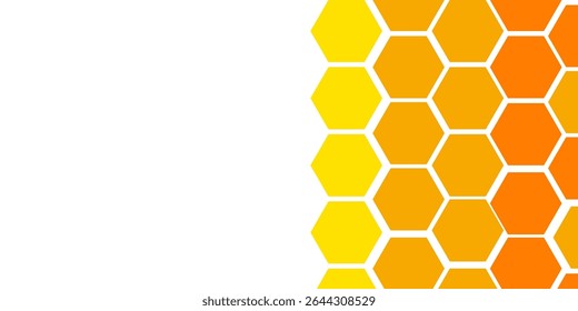 Abstract hexagon background , Technology polygonal concept