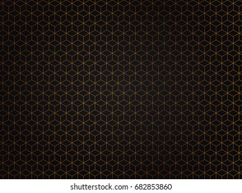 Fondo hexágono abstracto. Diseño poligonal tecnológico. Ilustración del vector