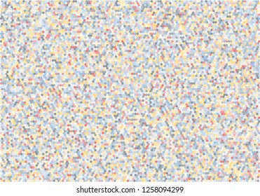 Abstract hexagon background texture. Pattern with colorful hexagon or honeycomb. Modern geometric design for grafic or banner or wallpaper