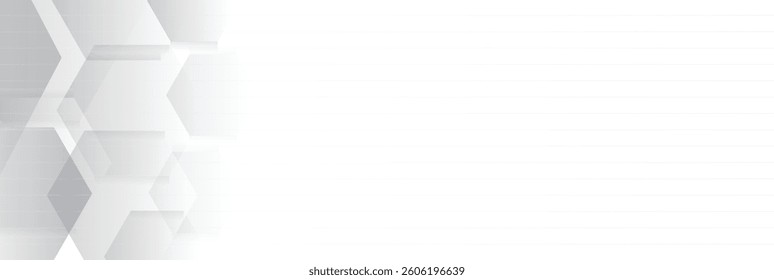 Abstract Hexagon Background, Vector Illustration.
