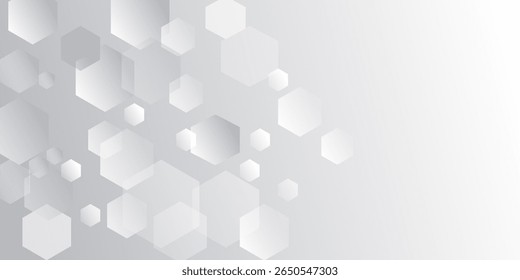 Abstract hexagon background. Vector illustration.
