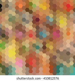 Abstract hexagon background,vector