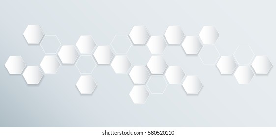 abstract hexagon bee hive background