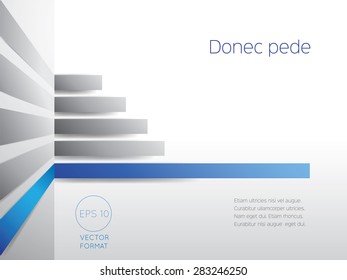 Abstract hexagon blank business background template - Vector Design Concept