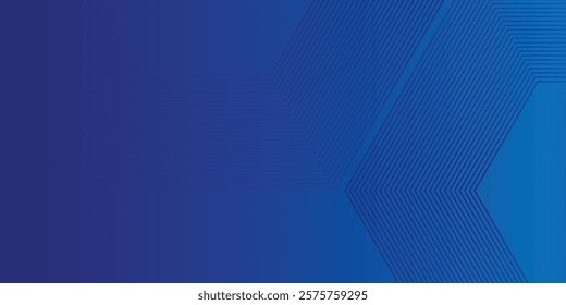 Abstract Hexagon Blue Tech Finance Fintech Background Abstract Pixel Pattern. Abstract Business Tech Modern