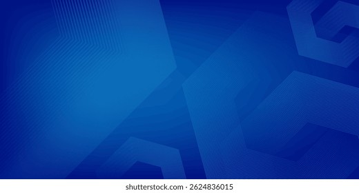 Abstract Hexagon Blue Tech Finance Fintech Background Abstract Pixel Pattern. Abstract Business Tech Simple Art Modern Abstract. Vector