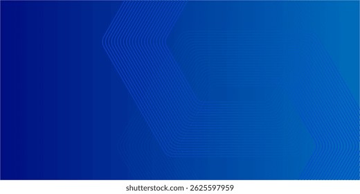 Abstract Hexagon Blue Tech Finance Fintech Background Abstract Pixel Pattern. Abstract Business Tech Simple Art Modern Abstract