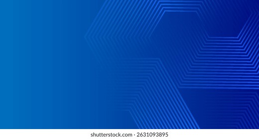 Abstract Hexagon Blue Tech Finance Fintech Background Abstract Pixel Pattern. Abstract Business Tech Simple Art Modern Abstract