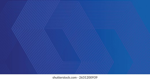 Abstract Hexagon Blue Tech Finance Fintech Background Abstract Pixel Pattern. Abstract Business Tech Simple Art Modern Abstract vector eps10