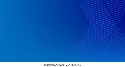 Abstraktes Hexagon Blue Tech Finance Fintech Hintergrund Abstraktes Pixelmuster. Abstrakte Business Tech Einfache Kunst Moderne Abstrakt