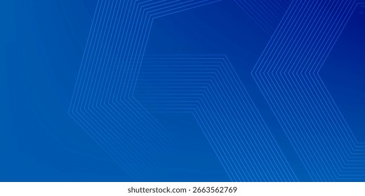 Abstract Hexagon Blue Tech Finance Fintech Background Abstract Pixel Pattern. Abstract Business Tech Simple Art Modern Abstract