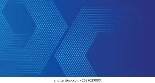 Resumo Hexágono Blue Tech Finanças Fintech Fundo Abstract Pixel Pattern. Abstract Business Tech Simple Art Modern Abstract. vetor eps10
