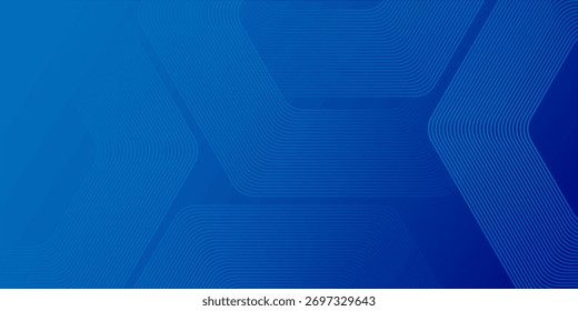 Abstract Hexagon Blue Tech Finance Fintech Background Abstract Pixel Pattern. Abstract Business Tech Simple Art Modern Abstract