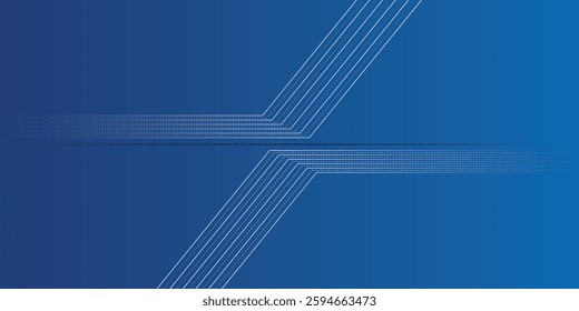 Abstract Hexagon Blue Technology Finance Fintech Design Pixel Pattern Background. Modern Abstract Simple Abstract Technology Art