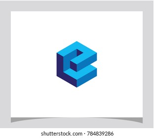 Abstract hexagon cube icon letter logo design vector eps 10 1