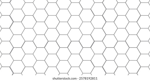 Abstract hexagon cube shape background. Vector banner design. Hexagon pattern. Geometric abstract background with simple hexagon elements.
