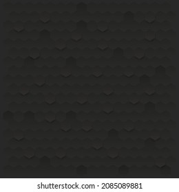 Resumen de la ilustración de fondo del marco hexagonal