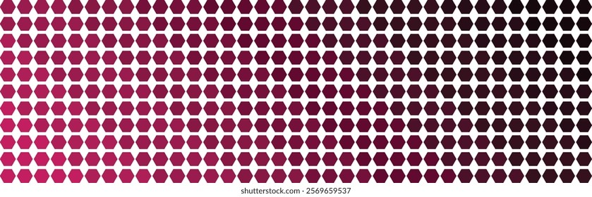 Abstract Hexagon Gradient Pattern Background