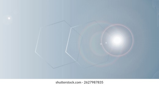 Abstractas líneas hexagonales sobre fondo azul. Diseño geométrico del arte de la línea de la raya para el cartel, folleto, cubierta, Sitio web, Anuncio.