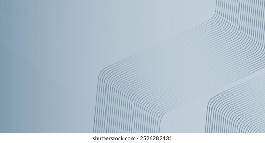 Abstractas líneas hexagonales sobre fondo gris línea de franja geométrica simple 