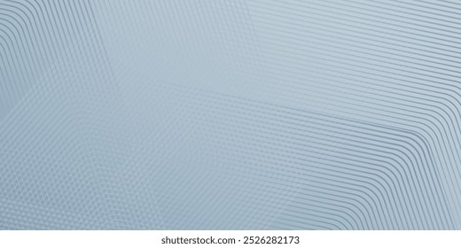 Abstract hexagon lines on gray background geometric stripe line abstract