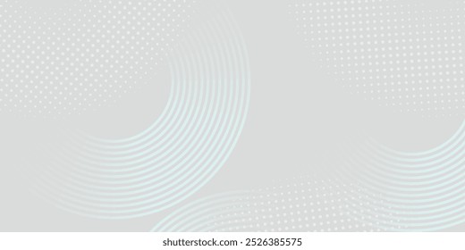 Abstractas líneas hexagonales sobre fondo gris. Diseño de arte de línea de rayas geométricas moderno