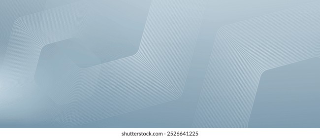 Abstractas líneas hexagonales sobre fondo gris. Diseño geométrico del arte de la línea de la raya para el cartel, folleto, cubierta, Sitio web, Anuncio.