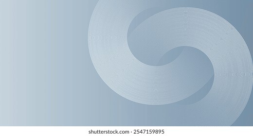 Abstract hexagon lines on gray background. Geometric stripe line art design modern