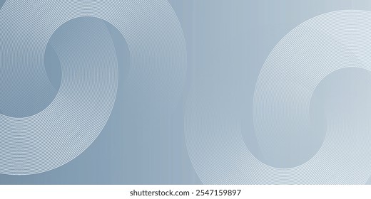 Abstract hexagon lines on gray background. Geometric stripe line art design modern