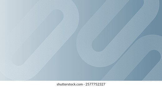 Abstract hexagon lines on gray background. Geometric stripe line art design for poster, brochure, cover, website, banner.
