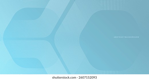 Abstract hexagon lines on gray background. Geometric stripe line art design modern vector ilustration.