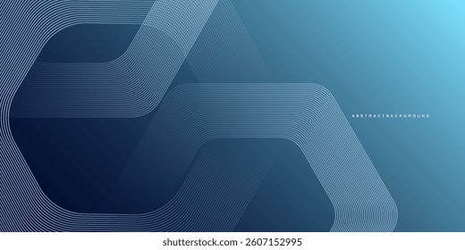 Abstract hexagon lines on gray background. Geometric stripe line art design modern vector ilustration.