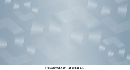 Abstrakte Sechsecklinien auf grauem Hintergrund. Geometrische Streifenlinie Art Design modern