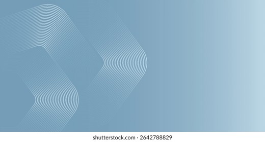Abstract hexagon lines on gray background. Geometric stripe line art design modern, vector illustration eps10