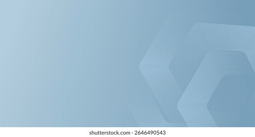 Abstract hexagon lines on gray background. Geometric stripe line art design modern.eps10