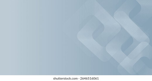 Abstract hexagon lines on gray background art. Geometric stripe line art design 