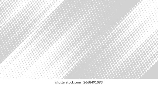 Abstract hexagon lines on gray background. Geometric stripe line art design for poster blue background halftone on white 
