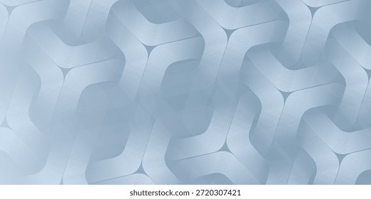 Abstrakte Sechsecklinien auf grauem Hintergrund. Geometrische Streifenlinie Art Design modern