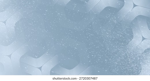 Abstrakte Sechsecklinien auf grauem Hintergrund. Geometrische Streifenlinie Art Design modern