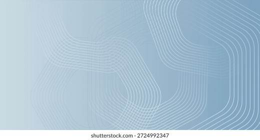 Abstractas líneas hexagonales sobre fondo gris. Diseño geométrico del arte de la línea de la raya para el cartel, folleto, cubierta, Sitio web, Anuncio.