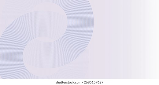 Líneas Abstractas del hexágono en el círculo moderno azul y rosado de la malla ligera del fondo