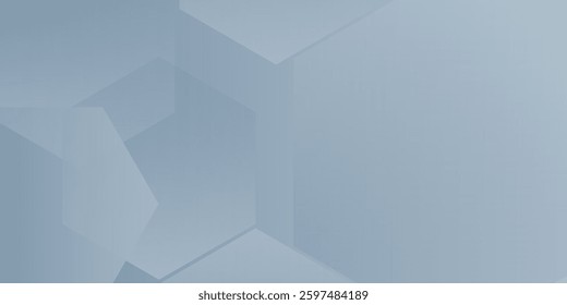 Abstract hexagon modern lines on gray background. Geometric stripe line art design modern
